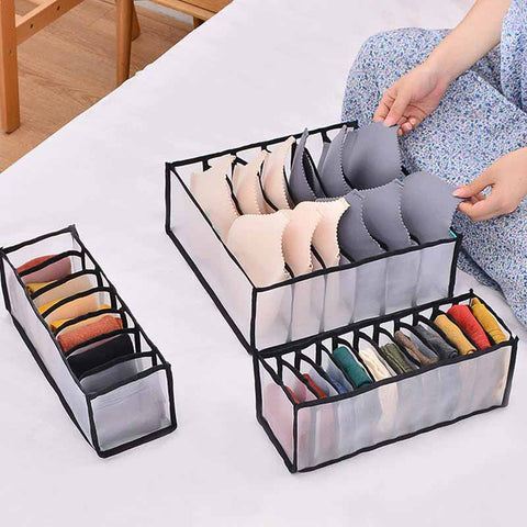 Drawer Buddy™ - Set of 3 - Socks, Briefs, and Bra Organiser