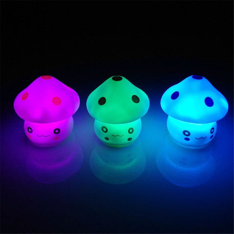 Mushroom Shaped LED Night Lamp