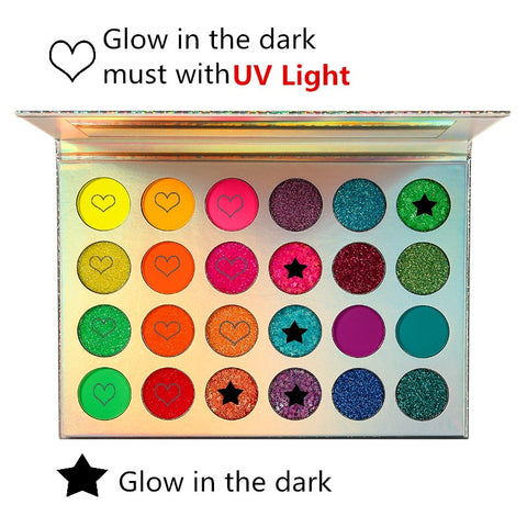 Pigmy-Glow In The Dark Pigment Palette