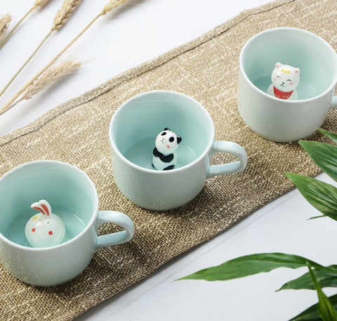 Creative Cartoon Ceramic Cute Mugs