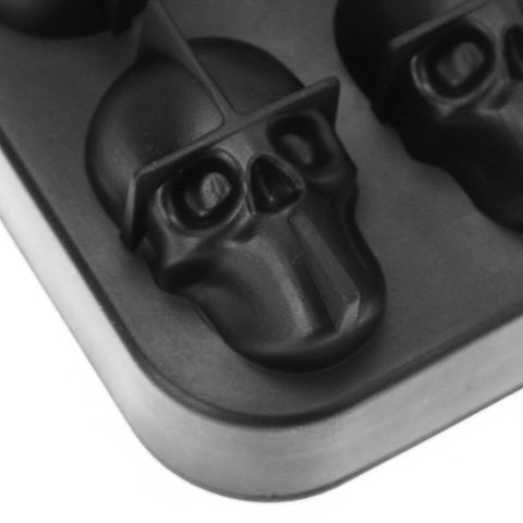 3D Skull Ice Cube Mold Maker