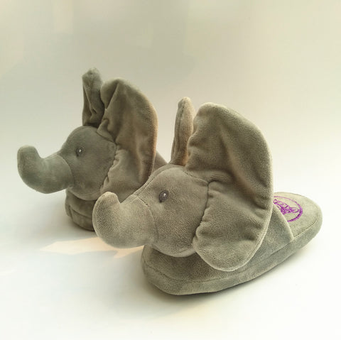 New Peek A Boo Elephant Slipper